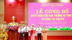 Nghệ An có tân giám đốc Công an