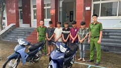 Bắt giữ nhóm thanh, thiếu niên “liều lĩnh” trộm cắp xe máy liên tỉnh