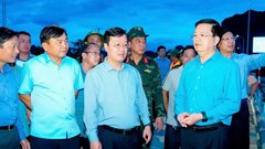 Phó Thủ tướng Mai Văn Chính kiểm tra công tác ứng phó lũ lụt tại Nghệ An