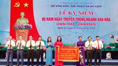 Nghệ An long trọng kỷ niệm 80 năm ngày truyền thống ngành Văn hóa