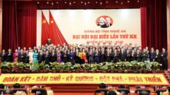 Bí thư Tỉnh ủy Nghệ An Nguyễn Đức Trung tái đắc cử