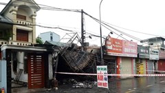 Cháy cửa hàng quần áo, chủ cửa hàng tử vong