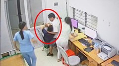 Tạm giữ hình sự người đàn ông tấn công, cầm bút đòi “chọc vào mặt” nữ bác sĩ ở Nghệ An