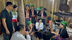 Rộn ràng lễ hội mừng lúa mới của đồng bào Khơ Mú miền Tây xứ Nghệ