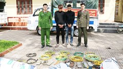 Triệt phá nhóm trộm cáp viễn thông liên tỉnh gây thiệt hại gần 1 tỉ đồng