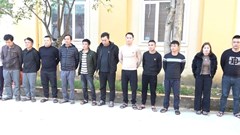 Triệt phá sòng bạc dưới hầm kín, 12 đối tượng bị tạm giữ