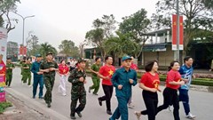 Sôi nổi Ngày chạy Olympic vì sức khỏe toàn dân trên quê hương Bác Hồ