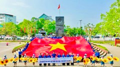 Hành trình lá đại kỳ vượt hơn 400km kết nối những “địa chỉ đỏ”
