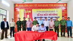 Nghệ An ra mắt mô hình “An ninh vững vàng - Bản làng bình yên” ở vùng đồng bào Mông