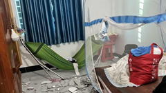 Bé gái 6 tháng tuổi tử vong sau sự cố sập mảng trần nhà