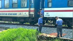 Băng qua đường sắt, cụ bà 86 tuổi bị tàu tông tử vong