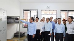 Phó Thủ tướng Lê Tiến Châu yêu cầu tăng tốc dự án, xây trường nội trú biên giới thành “ngôi trường hạnh phúc”