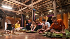 Đắm mình trong không gian văn hóa người Tày ở Bản Liền