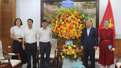 Bộ Biên tập Tạp chí Cộng sản chúc mừng Bộ VHTTDL nhân kỷ niệm 80 năm Ngày truyền thống ngành Văn hóa
