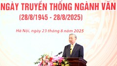 Toàn văn phát biểu của Tổng Bí thư Tô Lâm tại Lễ kỷ niệm 80 năm Ngày truyền thống ngành Văn hoá