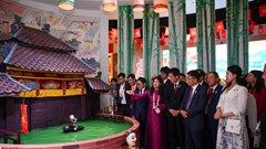 Nhà triển lãm Việt Nam là nơi hội tụ tinh hoa văn hóa, thể hiện khát vọng vươn lên của dân tộc