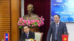 Thúc đẩy hợp tác thể thao, đóng góp vào quan hệ đặc biệt Việt Nam - Lào