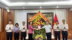 Lãnh đạo thành phố Hà Nội chúc mừng Bộ VHTTDL nhân kỷ niệm 101 năm Ngày Báo chí Cách mạng Việt Nam