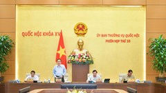 Khai mạc Phiên họp 33 của Ủy ban Thường vụ Quốc hội