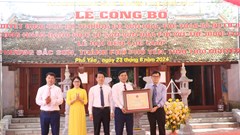 Lễ hội Đền Lục Giáp đón nhận Di sản văn hóa phi vật thể quốc gia