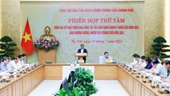Phải có quyết tâm chính trị cao, nỗ lực lớn, hành động quyết liệt trong thực hiện cải cách hành chính  