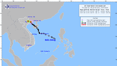 Bão số 2 suy yếu thành áp thấp nhiệt đới, cảnh báo khu vực Bắc Bộ mưa to và rất to