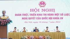 Thủ tướng: Đầu tư cho thể chế là đầu tư cho phát triển