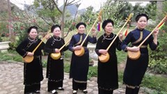 Do các nghệ nhân, nghệ sĩ, diễn viên là người dân tộc Tày, Nùng, Thái thực hiện