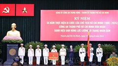 Tổng Bí thư, Chủ tịch nước trao tặng danh hiệu Anh hùng Lực lượng vũ trang cho Công an TP.HCM