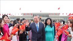 Tổng Bí thư, Chủ tịch nước Tô Lâm và phu nhân kết thúc tốt đẹp chuyến thăm cấp Nhà nước tới Trung Quốc