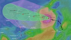 Ra công điện khẩn ứng phó với bão số 3