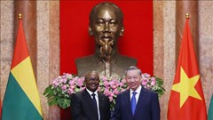 Tổng Bí thư, Chủ tịch nước Tô Lâm chủ trì Lễ đón chính thức Tổng thống Guinea-Bissau