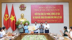 Tổng Bí thư, Chủ tịch nước Tô Lâm kiểm tra công tác phòng, chống lụt bão tại tỉnh Phú Thọ