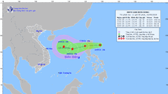 Áp thấp nhiệt đới ngoài khơi Philippines sẽ mạnh lên thành bão đi vào Biển Đông