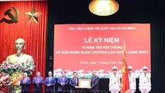 Xây dựng Học viện Chính trị quốc gia Hồ Chí Minh trở thành hình mẫu về công tác xây dựng Đảng