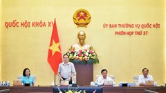 Bế mạc Phiên họp thứ 37 của Ủy ban Thường vụ Quốc hội
