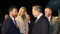 Tổng Bí thư, Chủ tịch nước Tô Lâm bắt đầu thăm cấp Nhà nước tới Ireland