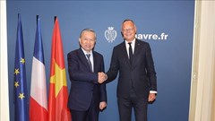 Tổng Bí thư, Chủ tịch nước Tô Lâm gặp làm việc với Thị trưởng thành phố Le Havre