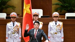 Chủ tịch nước Lương Cường tuyên thệ nhậm chức