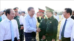 Tổng Bí thư Tô Lâm thăm và làm việc tại huyện đảo Bạch Long Vĩ 