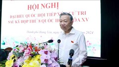 Tổng Bí thư Tô Lâm tiếp xúc cử tri Hưng Yên sau Kỳ họp thứ 8, Quốc hội khóa XV