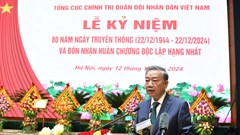 Toàn văn phát biểu của Tổng Bí thư Tô Lâm tại Lễ kỷ niệm 80 năm Ngày truyền thống Tổng cục Chính trị QĐND Việt Nam