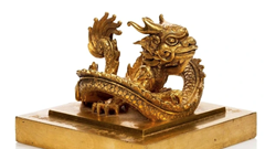 Ấn vàng “Hoàng đế chi bảo” là bảo vật quốc gia