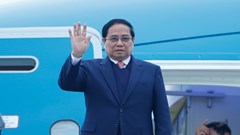 Thủ tướng Phạm Minh Chính thăm, làm việc tại Lào