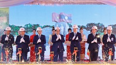 Thủ tướng hai nước Việt – Lào dự lễ động thổ Công viên Hữu nghị Lào - Việt Nam