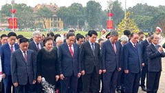 Lãnh đạo Đảng, Nhà nước vào Lăng viếng Chủ tịch Hồ Chí Minh