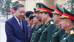 Tổng Bí thư Tô Lâm thăm và làm việc tại Lữ đoàn tên lửa 490