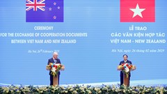 Việt Nam và New Zealand nâng cấp quan hệ lên Đối tác Chiến lược Toàn diện