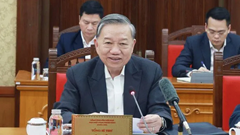 Tổng Bí thư Tô Lâm chủ trì phiên họp Ban chỉ đạo Trung ương về phát triển khoa học - công nghệ, đổi mới sáng tạo và chuyển đổi số