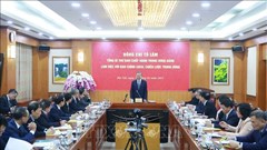 Triển khai kết luận của Tổng Bí thư tại buổi làm việc với Ban Chính sách, chiến lược Trung ương